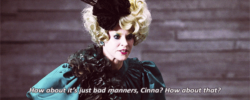 hunger games bad manners