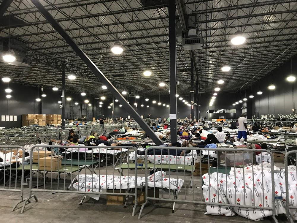 hurricane harvey shelter