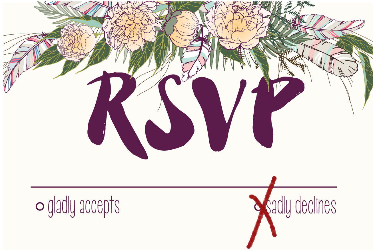 rsvp decline