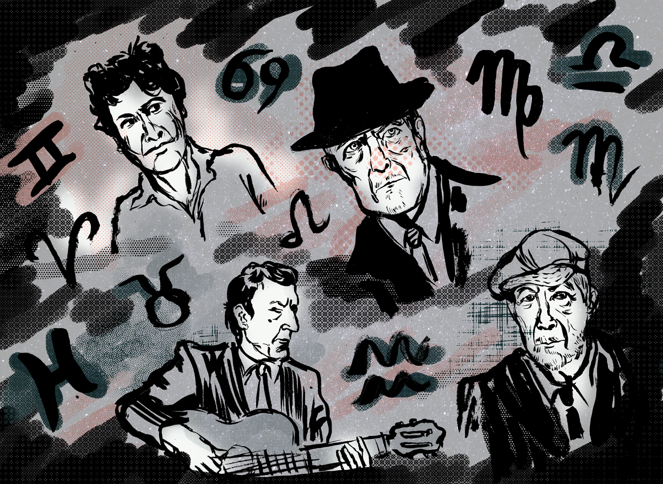 leonard cohen horoscopes