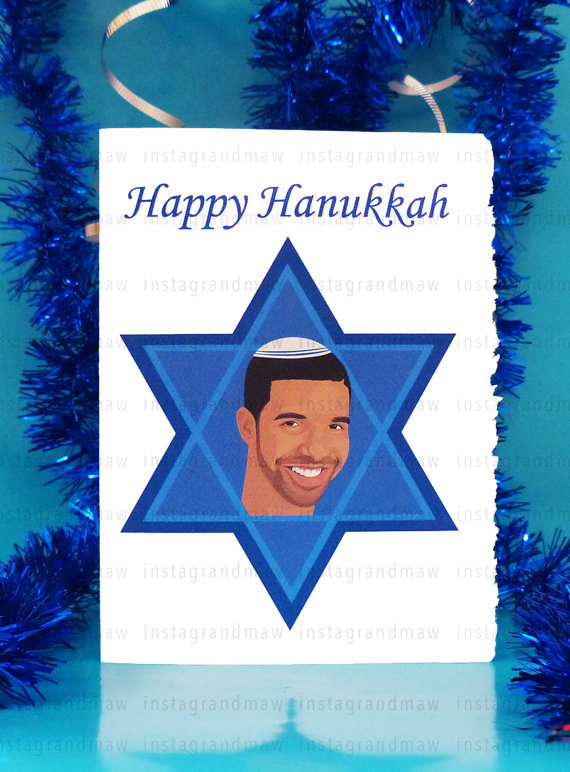 drake jewish star card