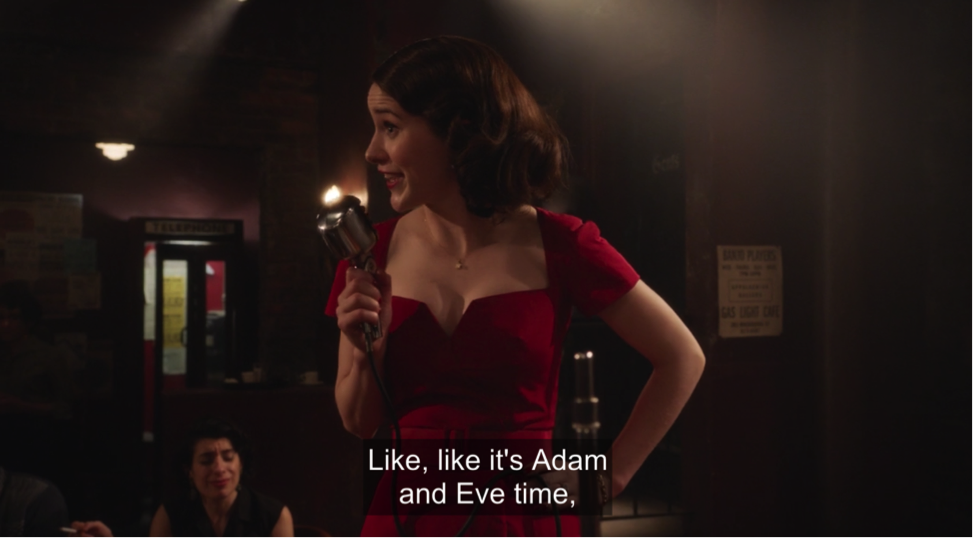 adam eve marvelous mrs. maisel