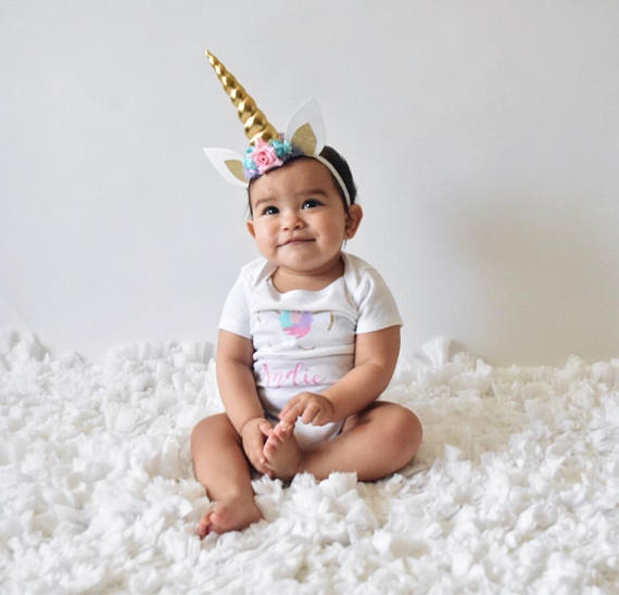 baby unicorn headband