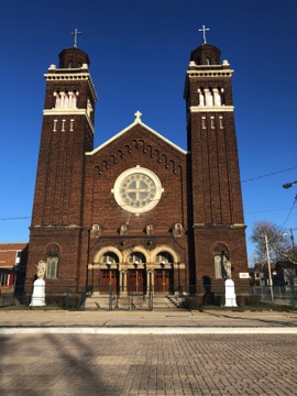 Exterior of St. Casimir Parish