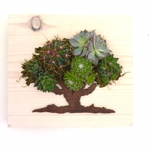 tree of life vertical planter