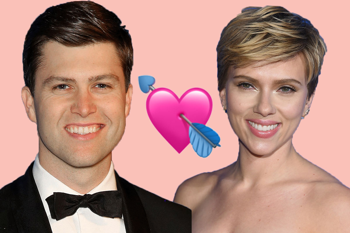 Colin Jost Scarlett Johansson