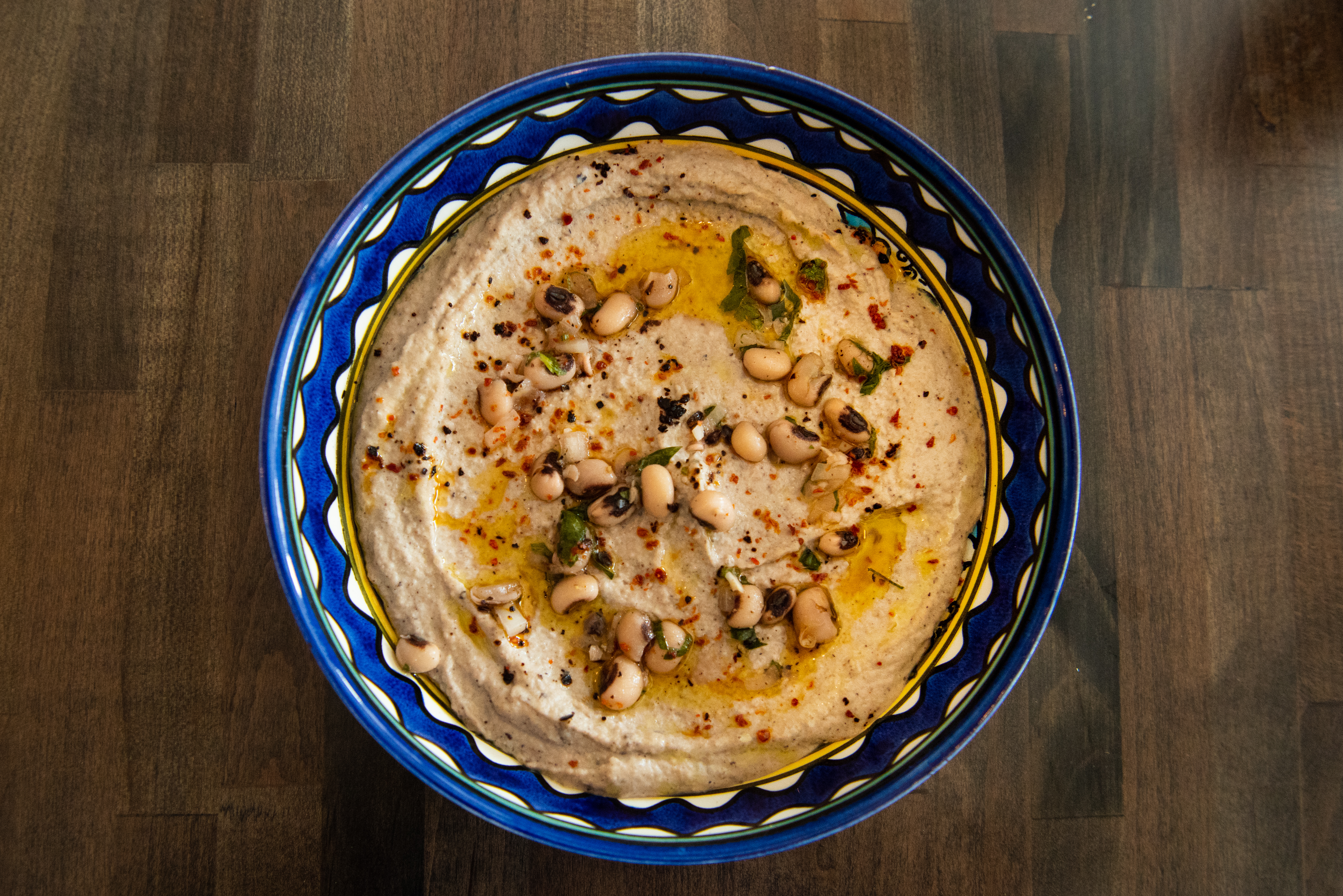 black-eyed pea hummus