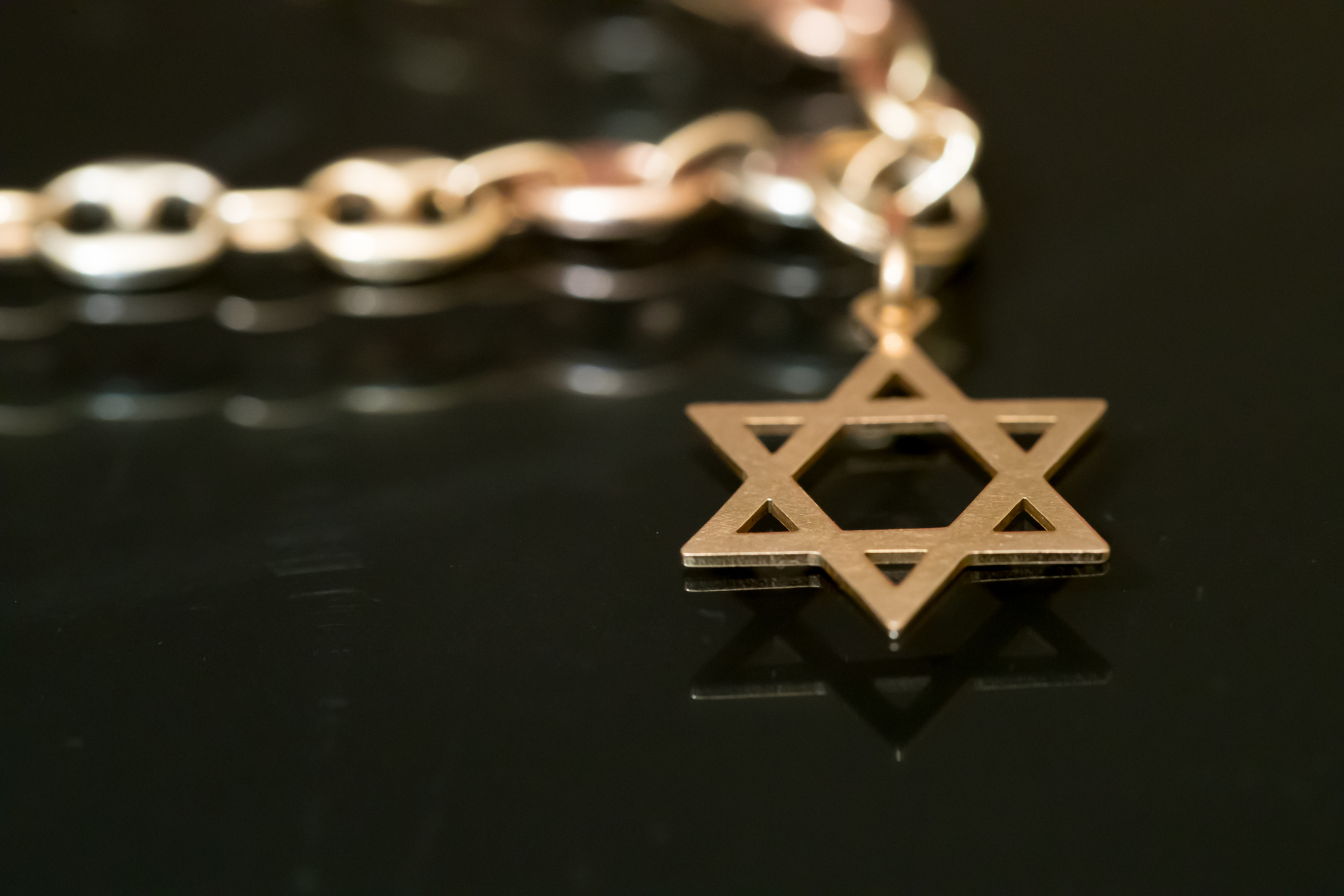 A Jewish Star of David Necklace