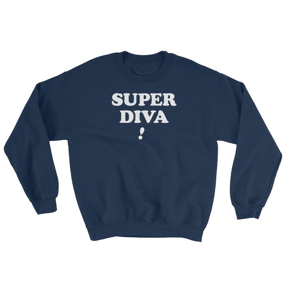 super diva sweatshirt ruth bader ginsburg