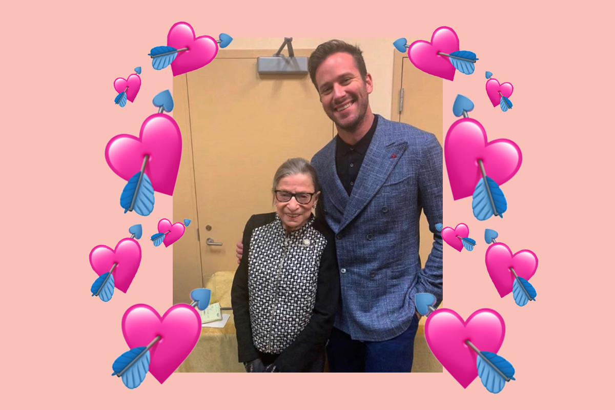 Armie Hammer RBG