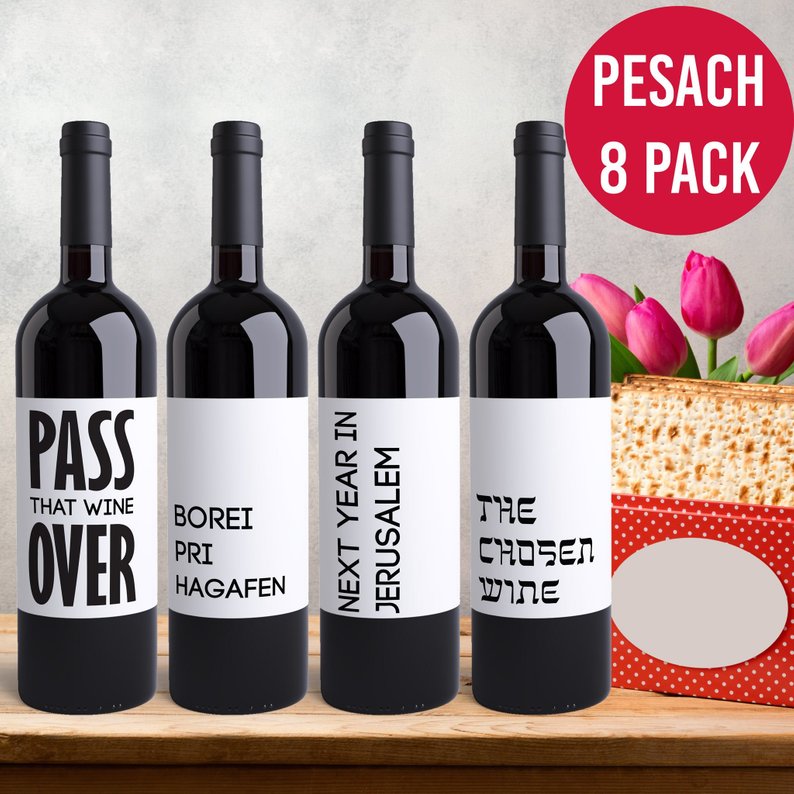 passover wine labels