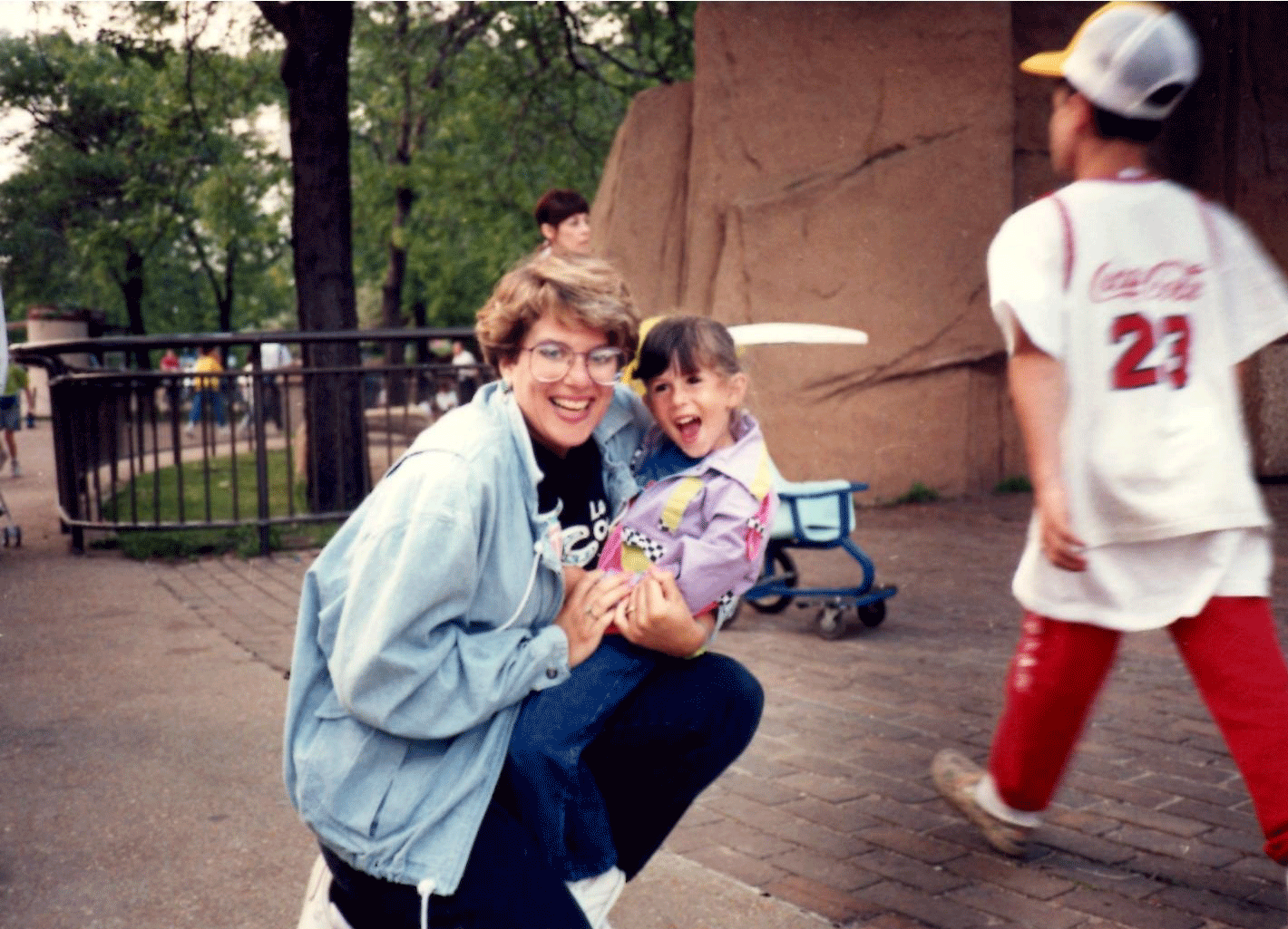 stephanie with mom