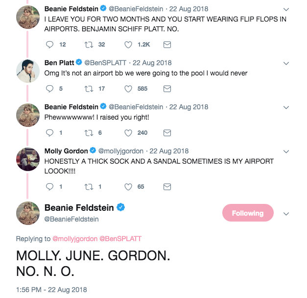 molly gordon beanie feldstein