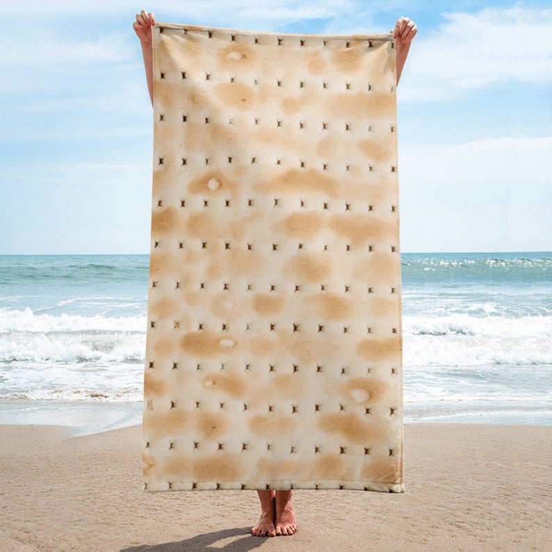 matzah beach towel