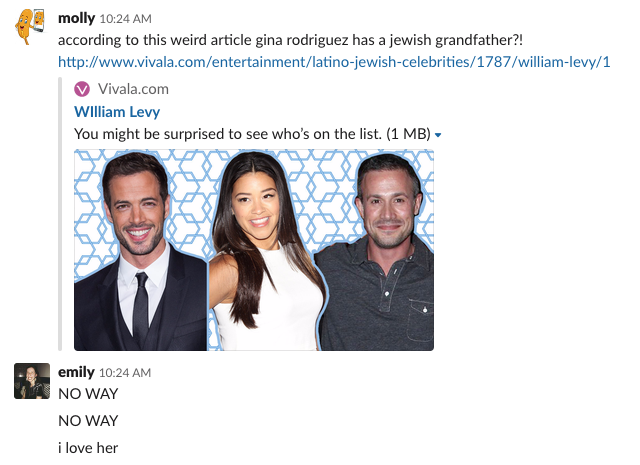 slack gina rodriguez jewish