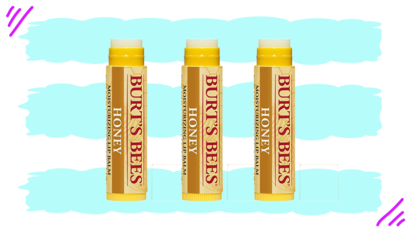 burt's bees honey lip balm