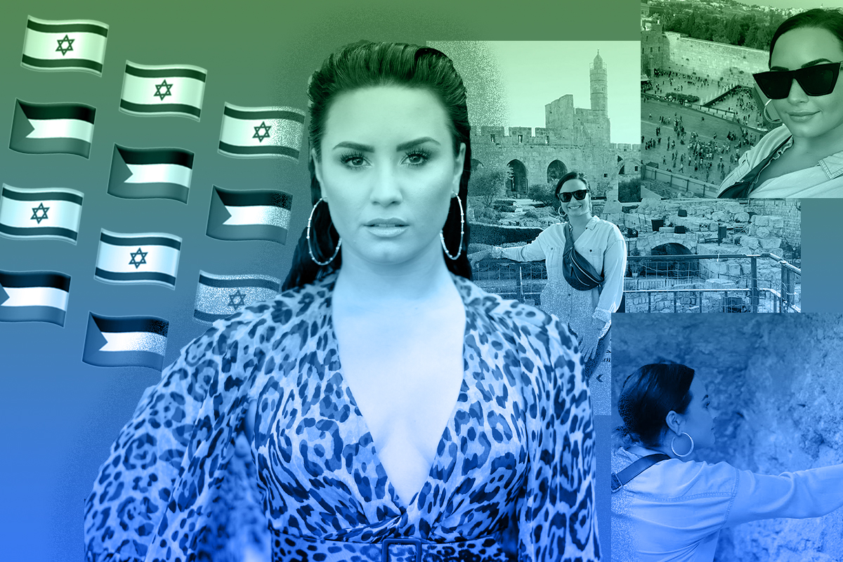 demi lovato israel