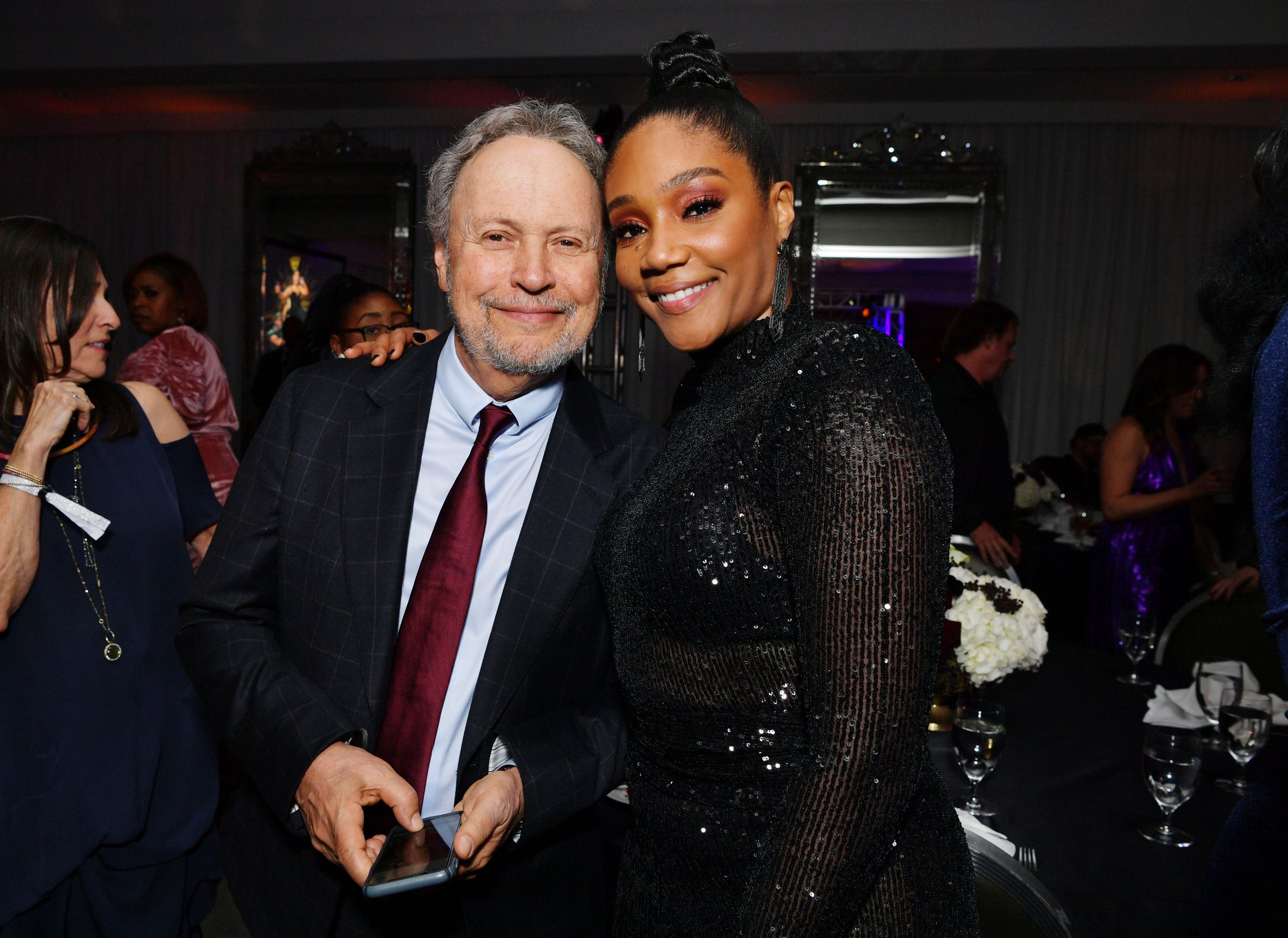 Tiffany Haddish and Billy Crystal