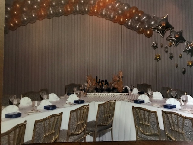 Lisa Grossman's bat mitzvah tables