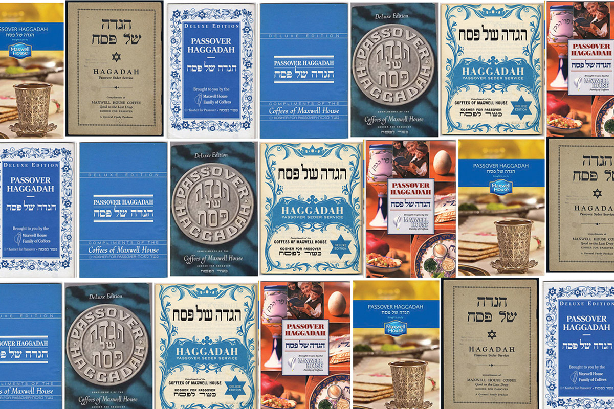 maxwell house haggadahs