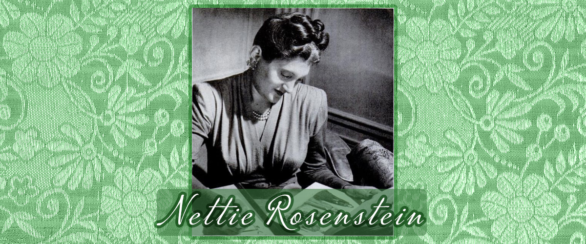 nettie rosenstein