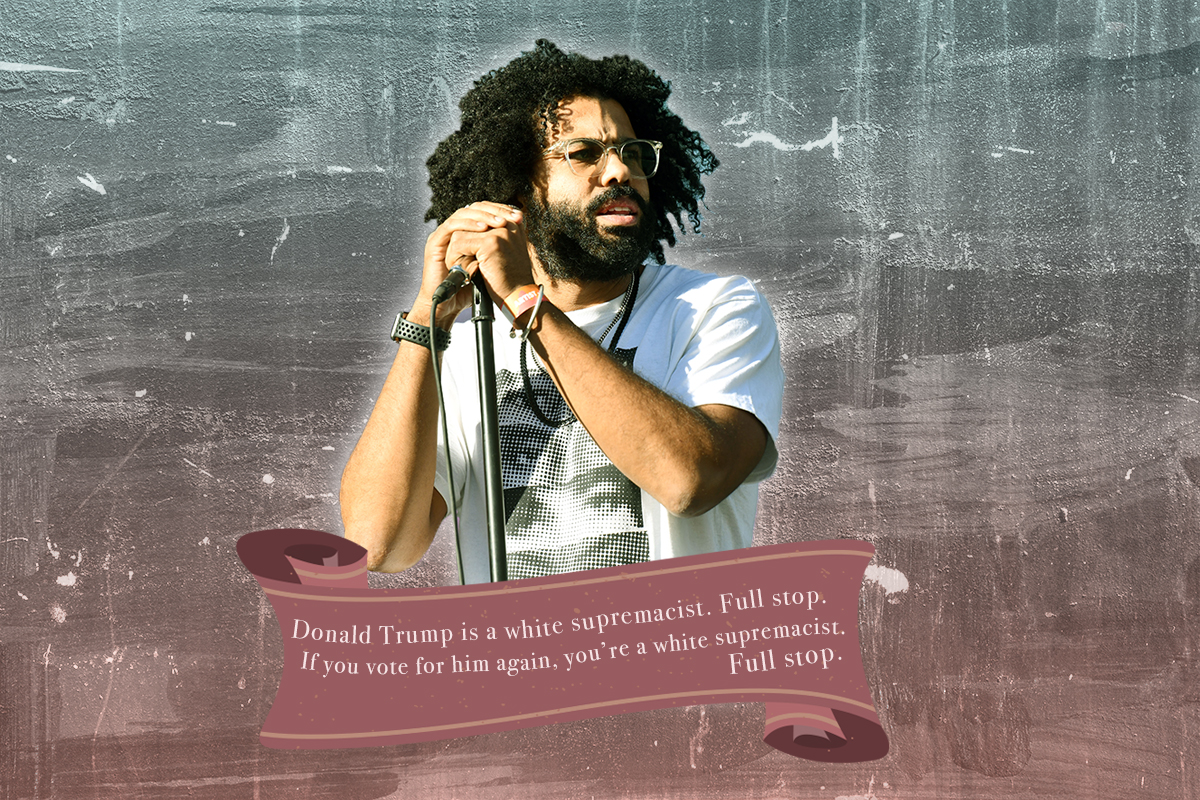 Daveed Diggs Is Going Viral On Tiktok For Calling Donald Trump A