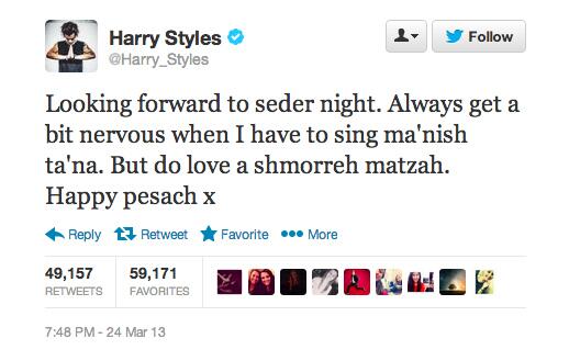 harry styles jewish