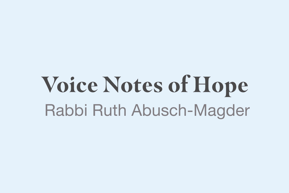 voice notes of hope