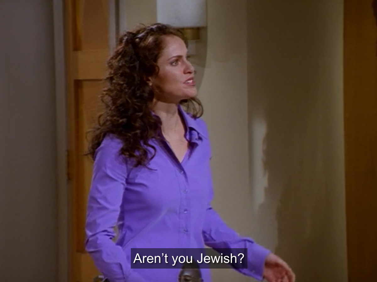 frasier aren't you jewish