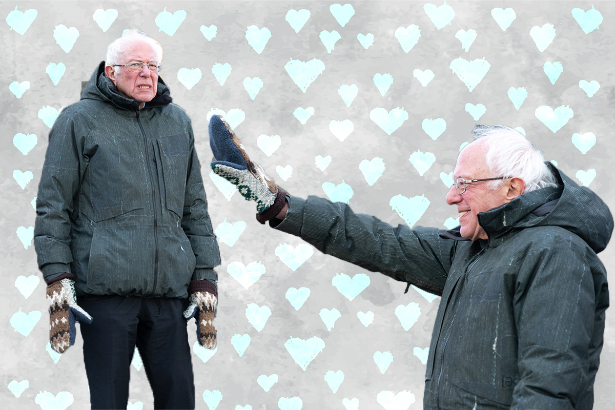 Bernie Sanders mittens