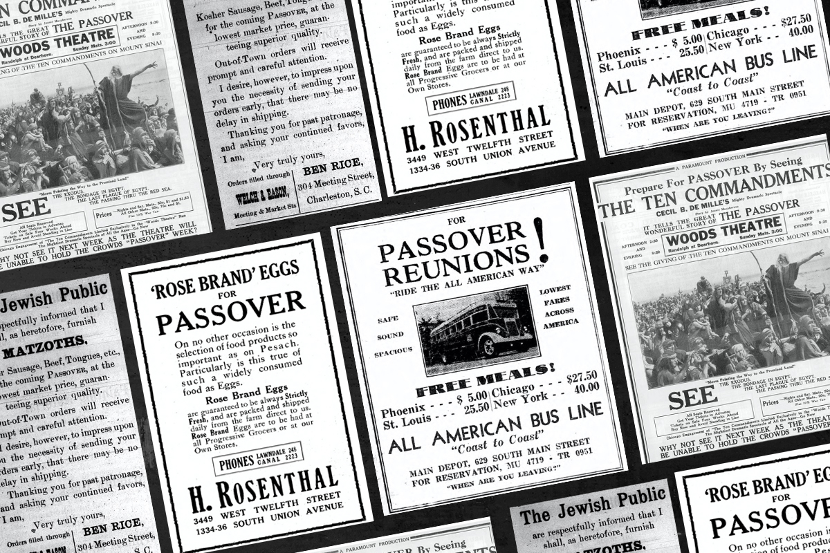 old passover ads