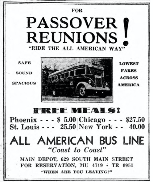 old passover ad