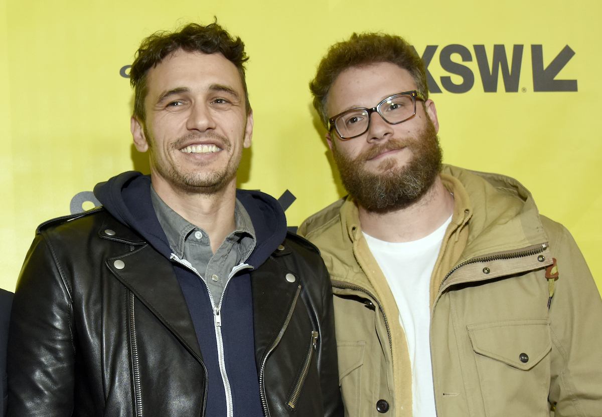 James Franco and Seth Rogen