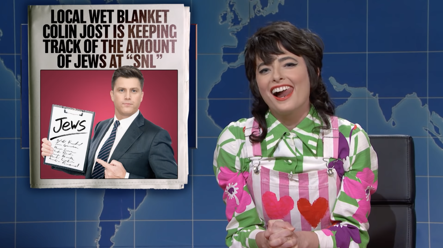 Sarah Sherman Makes Her ‘SNL’ Weekend Update Debut And It’s Perfectly