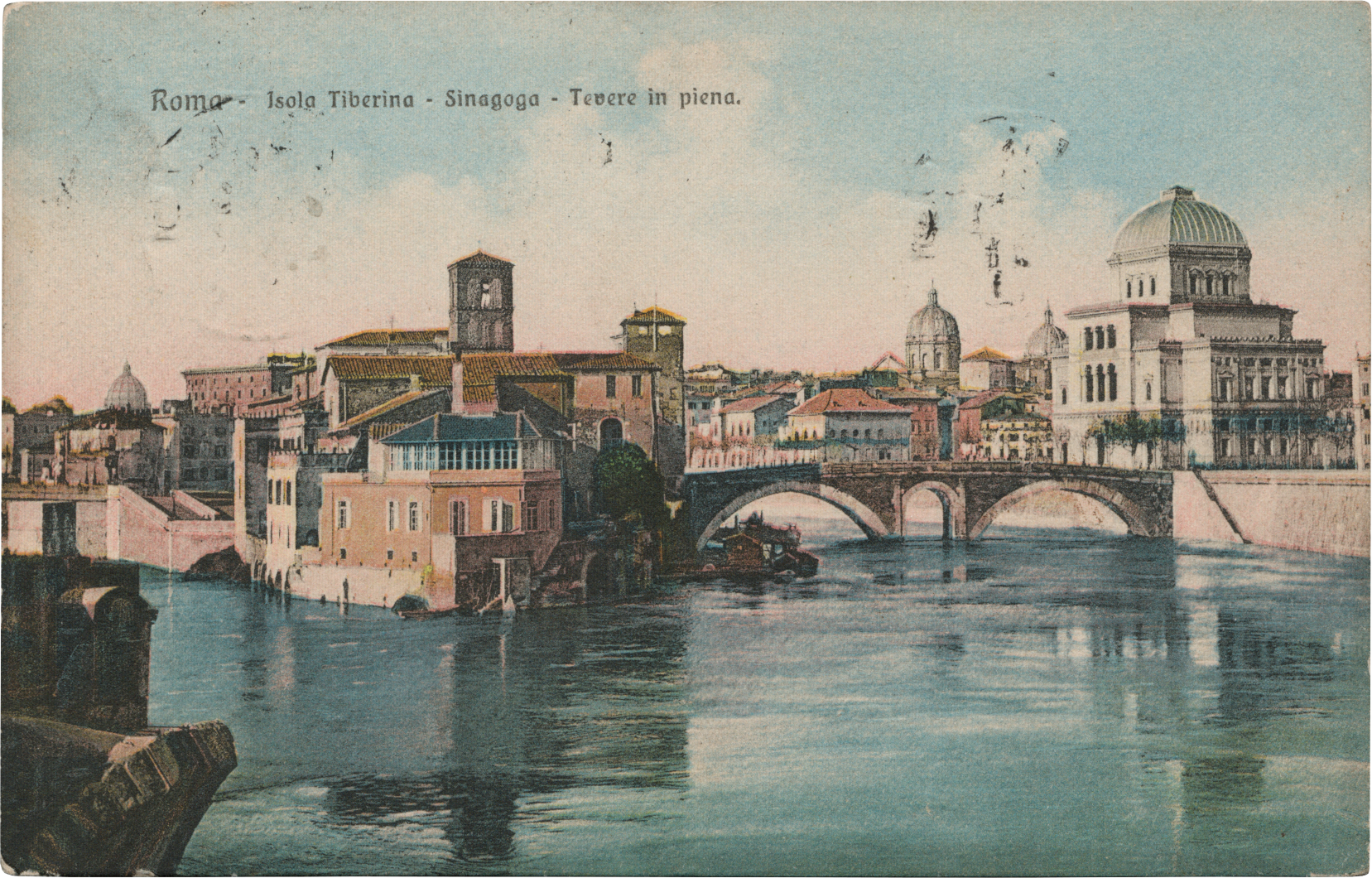 Rome Tiber Island Synagogue 