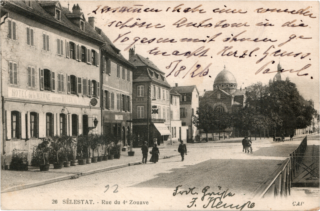 Synagogue in Sélestat/Schlettstadt