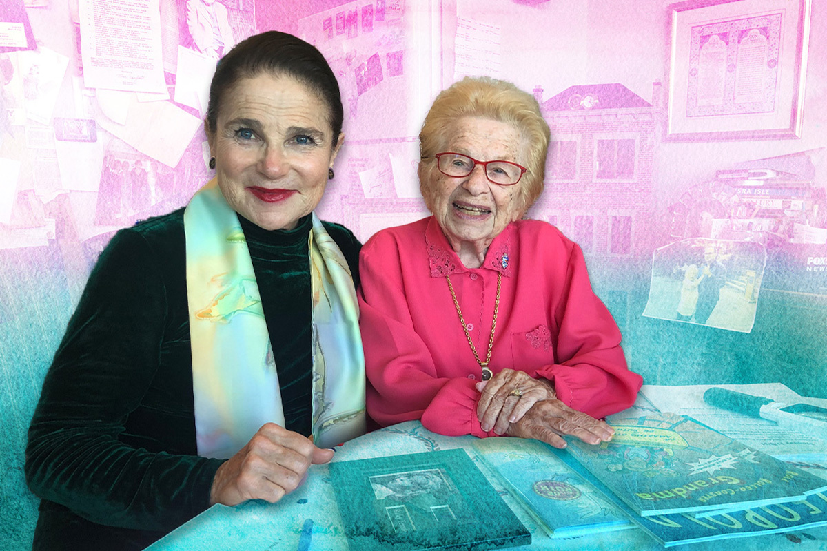 Tovah Feldshuh and Dr. Ruth