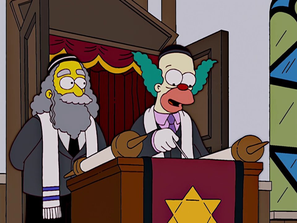 Krusty's bar mitzvah