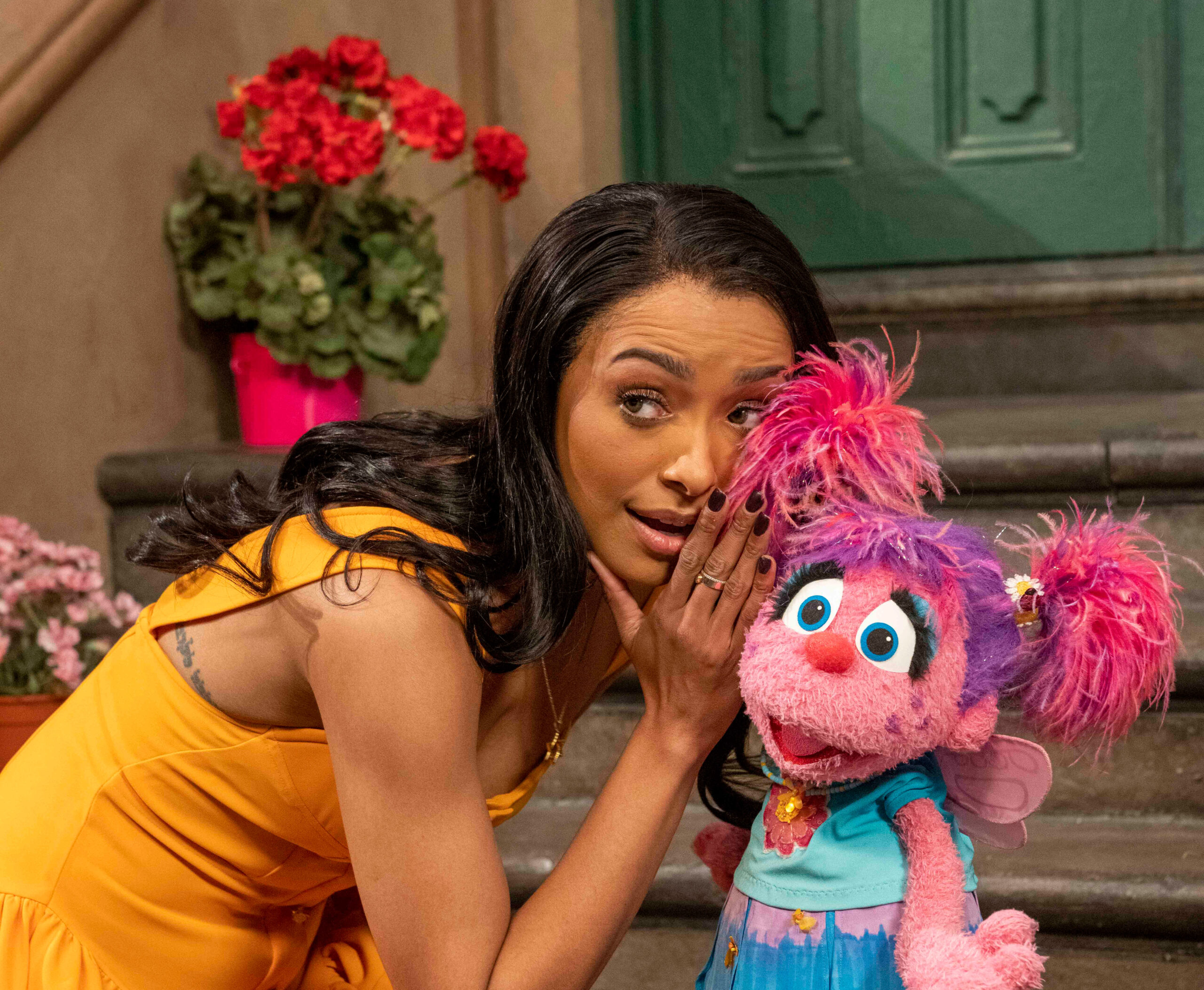 kat graham sesame street jewish american heritage month