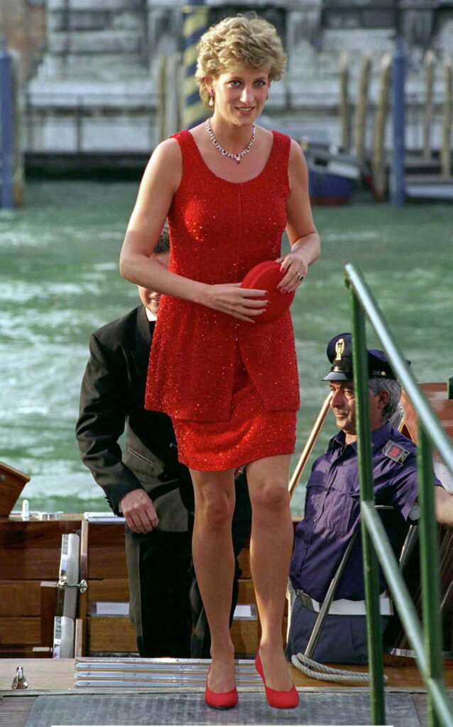 Diana Lady in Red dress