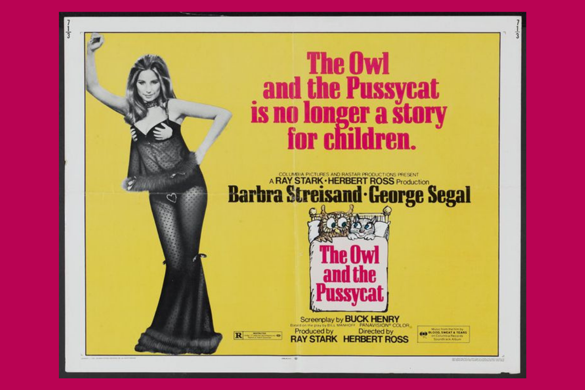Barbra Streisand The Owl and the Pussycat Movie Poster