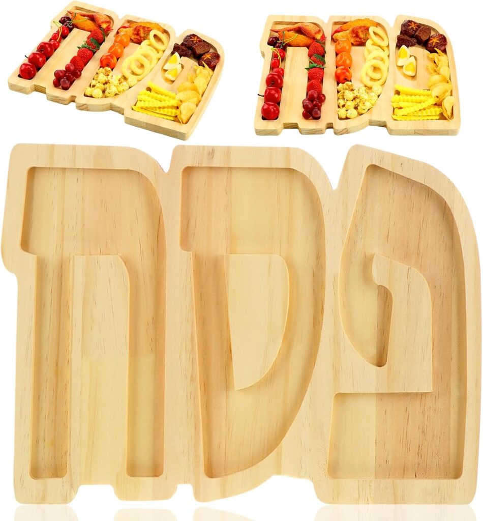 Wood Pesach Serving Tray (Amazon)
