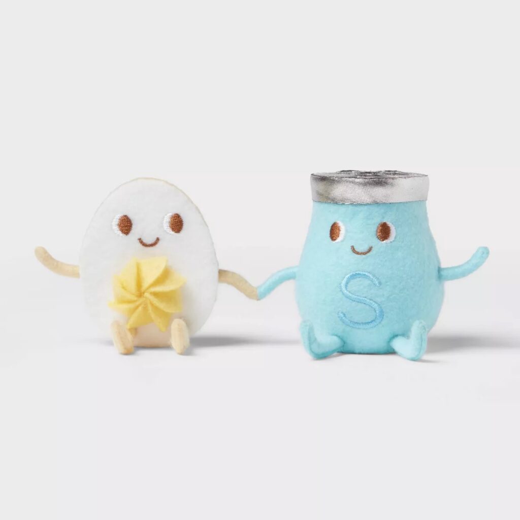 Felt Egg and Salt Figurine (Target)