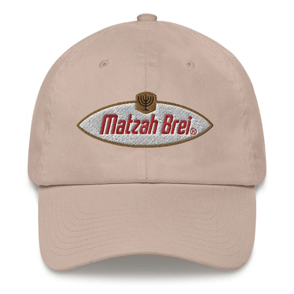 Matzah Brei Hat (Etsy)