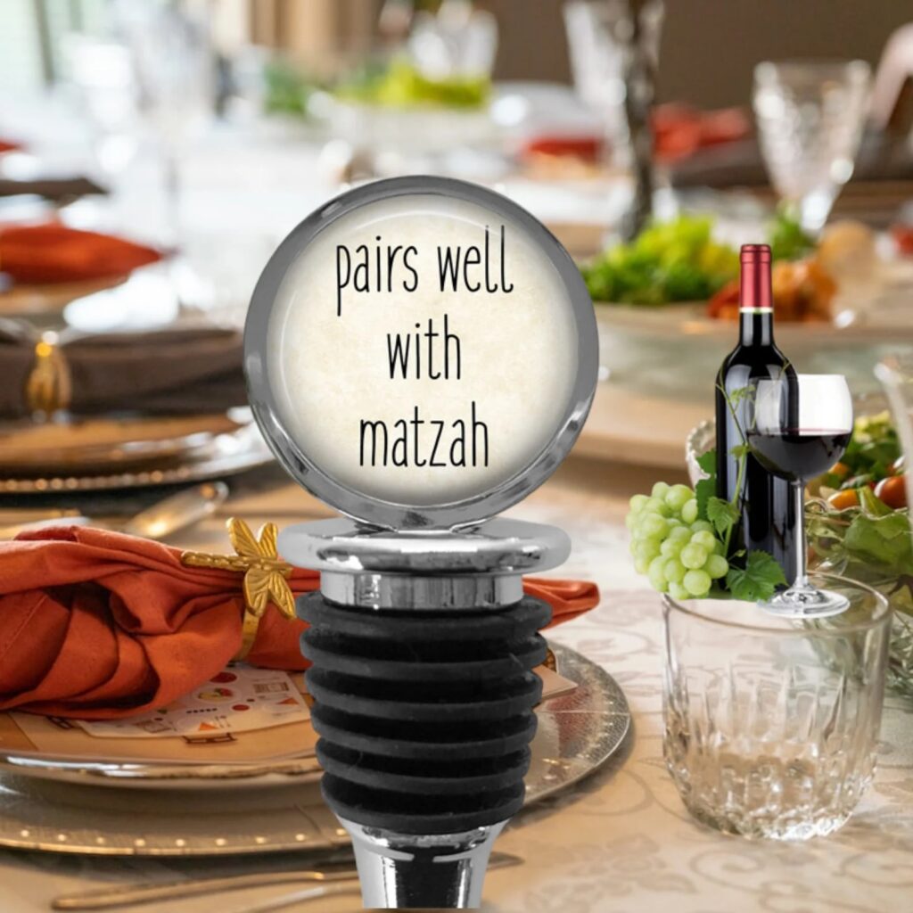 Passover Wine Stopper (Etsy)