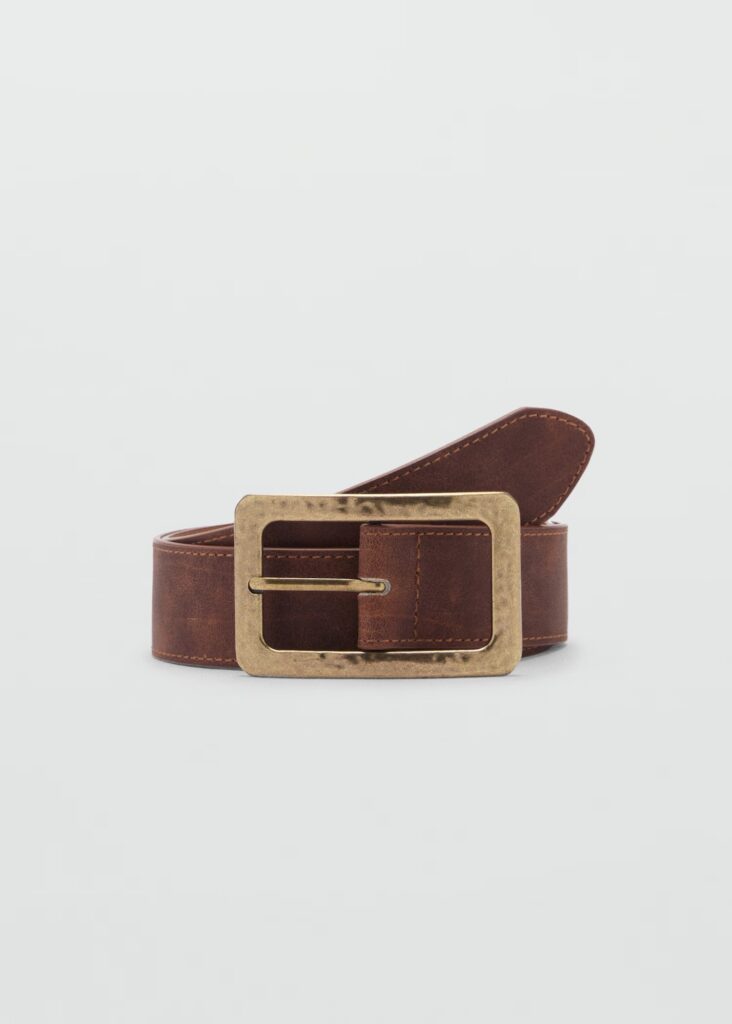 Square Buckle Belt (Mango)