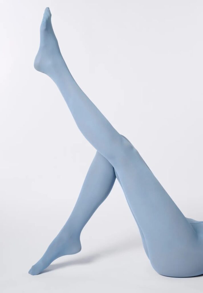 Opaque Tights in Ocean 13 (Oroblu)