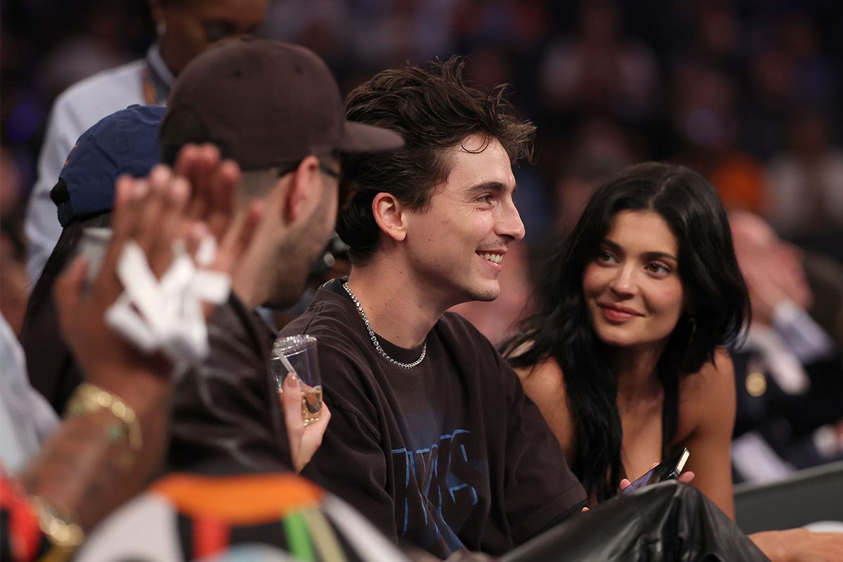 Timothée Chalamet Had a Full Circle Jewish Moment at the Knicks Game