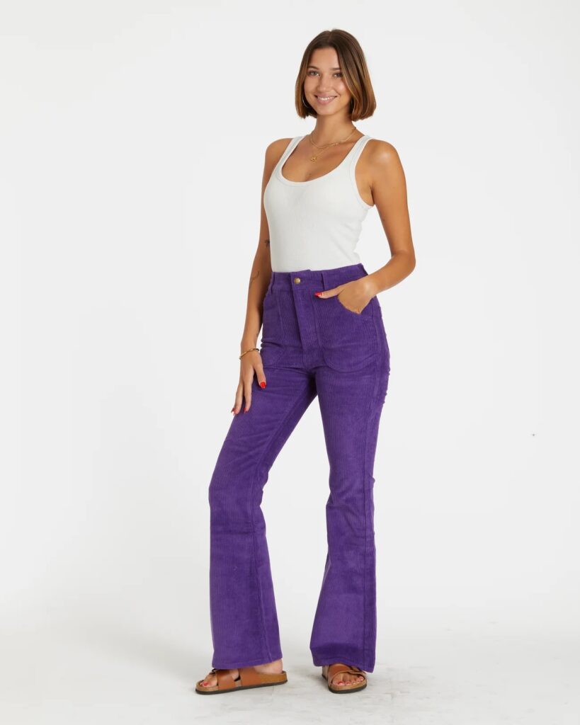 Women's Bell Bottom in Plum (Hammies)