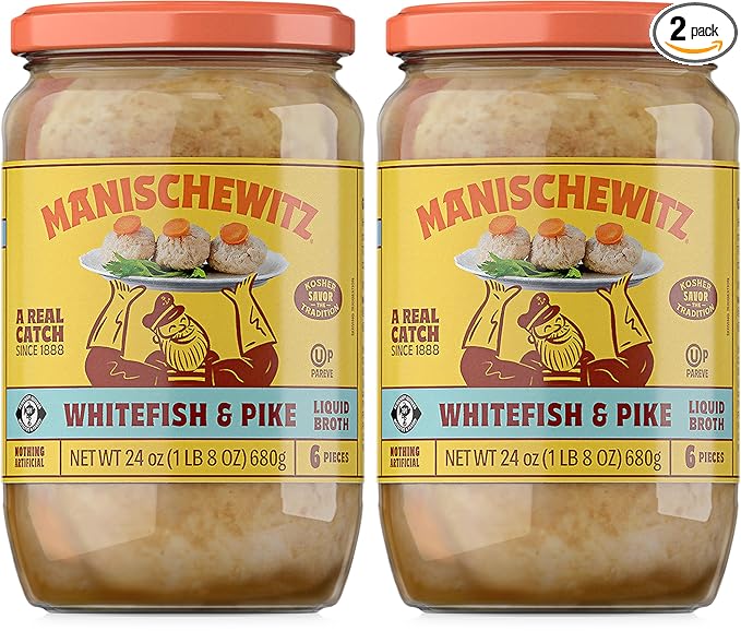Whitefish and Pike Gefilte Fish (Manischewitz)